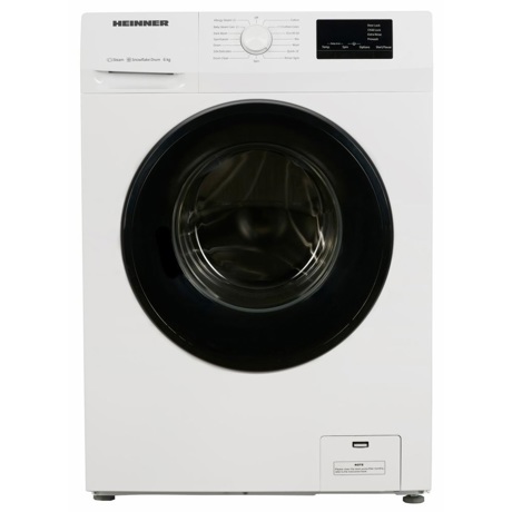 Masina de spalat rufe Heinner HWM-H6010SE+++, 6 kg, 1000 rpm, Display LED, 15 programe, Blocare acces copii, Alb