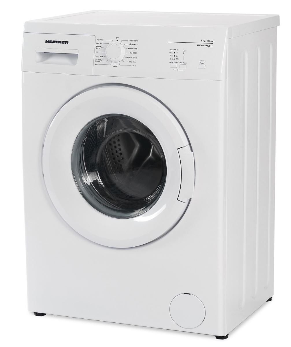 Masina de spalat rufe Heinner HWM-V5080D++ clasa D