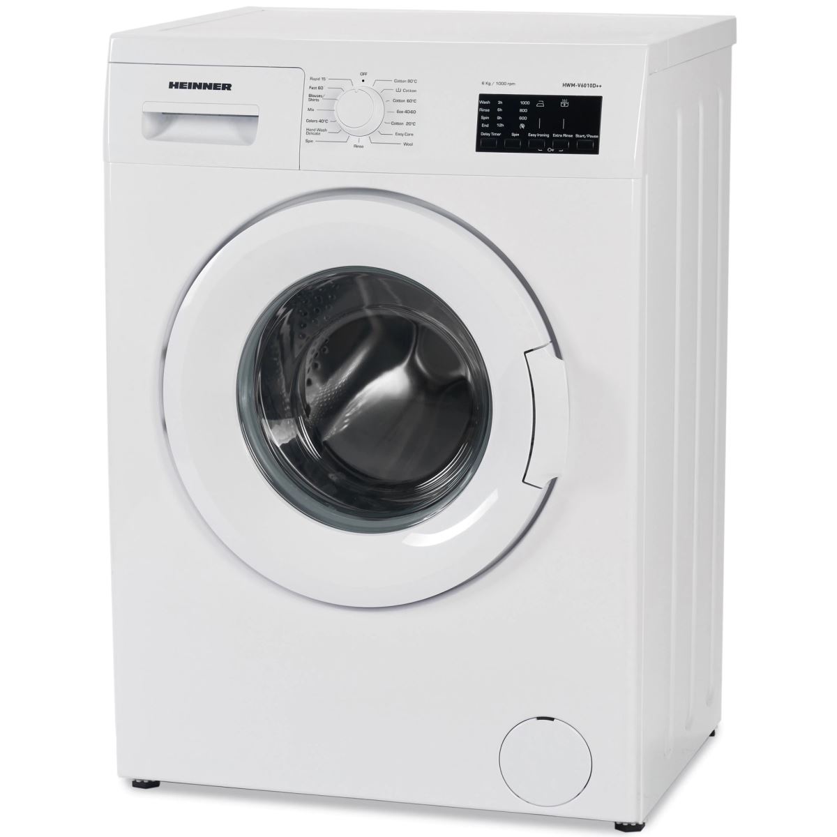 Masina de spalat rufe Heinner HWM-V6010D++ clasa D