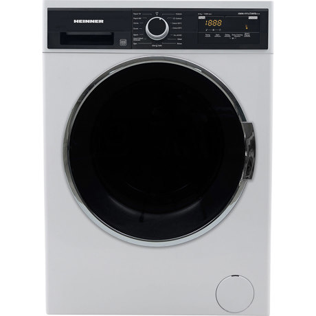 Masina de spalat rufe Heinner HWM-V914TINVB+++, 9 kg, 1400 rpm, 15 programe, Blocare acces copii, Display, Motor Inverter, Sistem Twin Jet, Alb