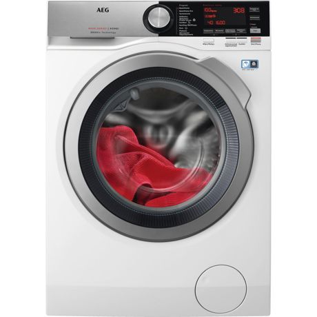 Masina de spalat rufe cu uscator AEG ÖKOMix L8WBC61S, 10 kg spalare/6 kg uscare, 1600 rpm, Alb