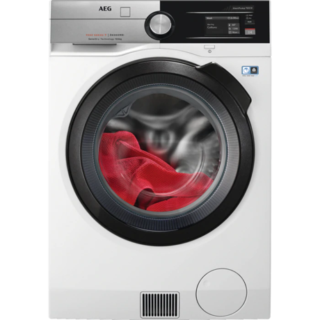 Masina de spalat rufe cu uscator AEG L9WBA61BC, 10 kg spalare, 6 kg uscare, 1600 rpm, Inverter, Display TFT, Wi-Fi, Sistem cu abur, Alb