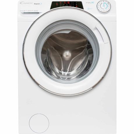 Masina de spalat rufe Candy RO16106DWHC7 1-S, 10 kg, 1600 rpm, 16 programe, Abur, Motor Inverter, Wi-Fi+Bluetooth, Alb