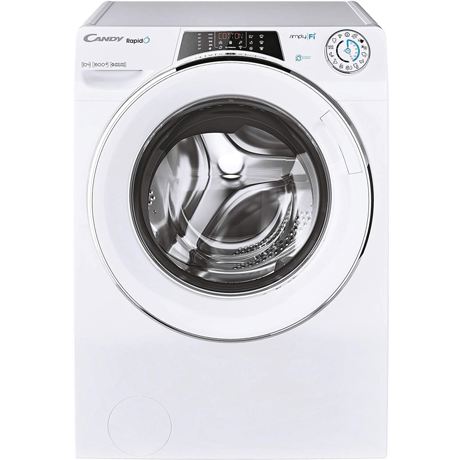 Masina de spalat rufe Candy RO16106DWMCE/1-S, 10 kg, 1600 rpm, 16 programe, Wi-Fi + Bluetooth, Motor Inverter, Alb 31010364
