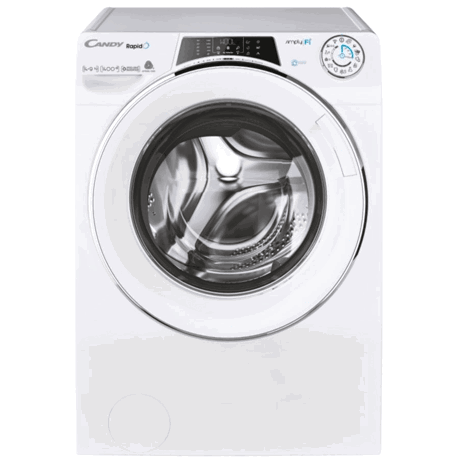 Masina de spalat rufe cu uscator Candy ROW41494DWMCE-S, 14 kg/9 kg, 1400 rpm, 16 programe, Wi-Fi + Bluetooth, Motor Inverter, Alb 31010563