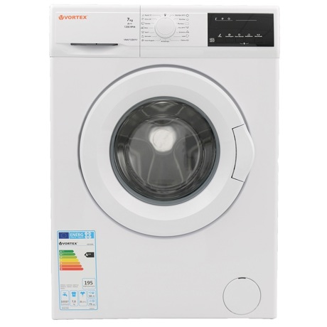 Masina de spalat rufe Vortex VMA712D01V, 7 kg, 1200 RPM, 15 programe, Alb