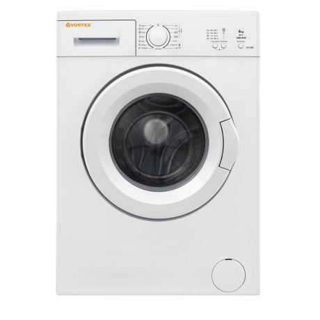 Masina de spalat rufe Vortex VO1502, 6 kg, 1000 RPM, Blocare siguranta copii, Alb