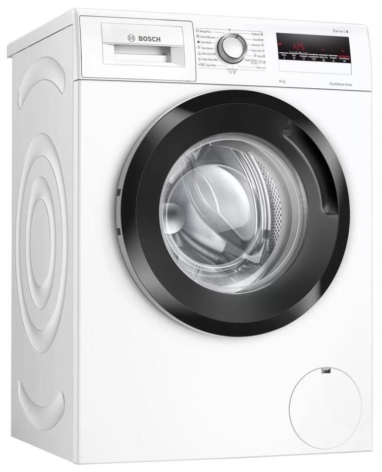 Mașina de spălat rufe Bosch WAN28262BY, 8 kg, 1400 rpm, Functie Reîncărcare, Display LED, ActiveWater, Alb