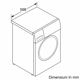 Mașina de spălat rufe Bosch WAX32MH1BY clasa B