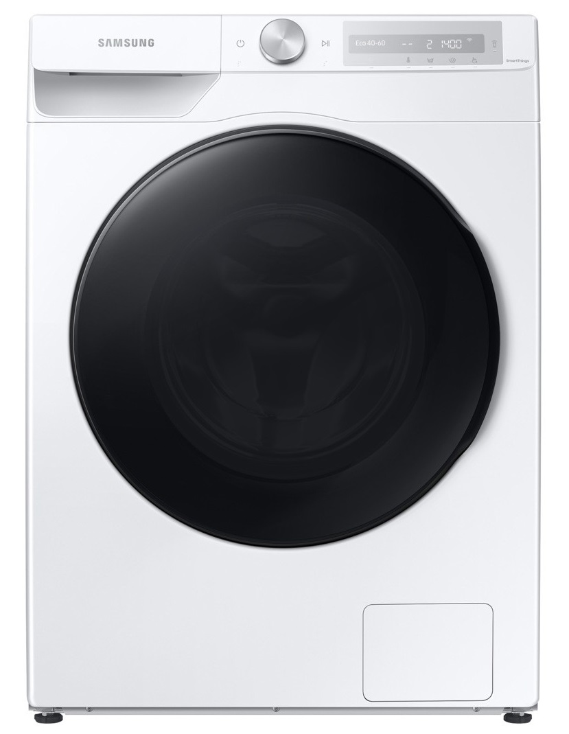 Masina de spalat rufe cu uscator Samsung WD10T634DBH, 10.5 kg/6 kg, 1400 rpm, Hygiene Steam, AI Control, Bubble Soak, Wi-Fi, Motor Digital Inverter, Alb