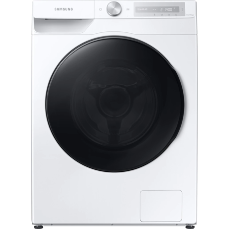 Masina de spalat rufe cu uscator Samsung WD80T634DBH, 8 kg/5 kg, 1400 rpm, Hygiene Steam, AI Control, Bubble Soak, Wi-Fi, Motor Digital Inverter, Alb