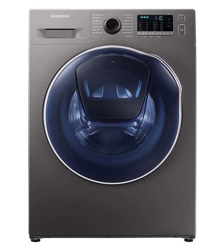 Masina de spalat rufe cu uscator Samsung WD8NK52E0AW/LE, 8 kg/5 kg, 1200 rpm, Hygiene Steam, AI Control, Display, Tehnologie VRT, Motor Digital Inverter, Slim, Alb