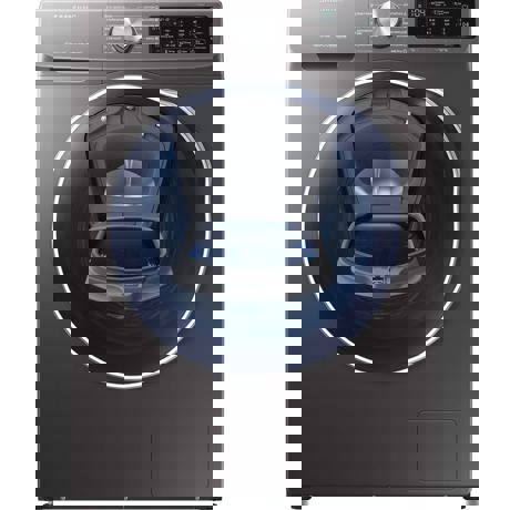 Mașină de spălat rufe cu uscator Samsung QuickDrive™ WD90N642O2X, 9 kg/5 kg, 1400 rpm, Display LED, AddWash, Eco Bubble, Child Lock, Inox