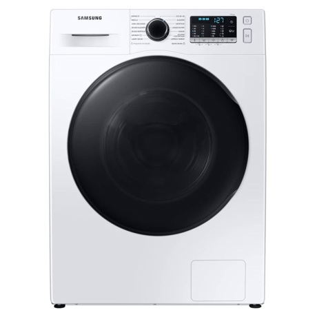 Masina de spalat rufe cu uscator Samsung WD90TA046BE, 9 kg/6 kg, 1400 rpm, Hygiene Steam, Display LED, Motor Digital Inverter, Alb