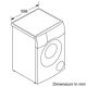 Masina de spalat rufe cu uscator Bosch WDU8H541EU clasa C