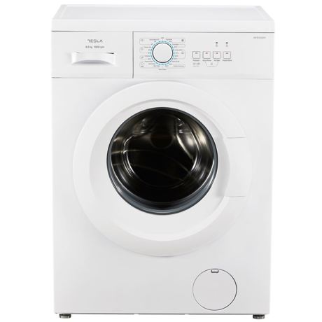 Masina de spalat rufe Tesla WF61032M, 6.5 kg, 1000 rpm, 23 programe, Blocare acces copii, Prespalare, Slim, Alb