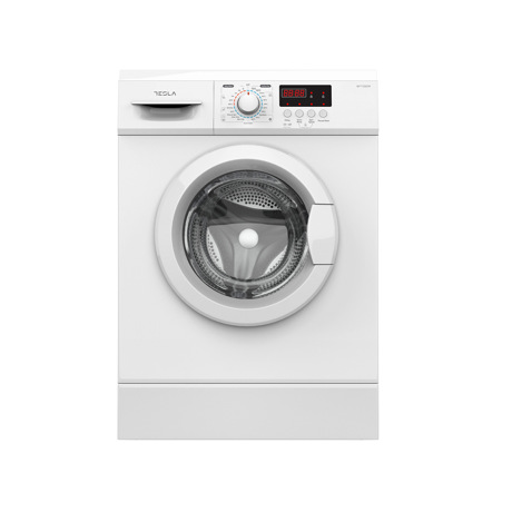 Masina de spalat rufe Tesla WF71260M, 7 kg, 1200 rpm, 23 programe, Sistem siguranță copii, Display LED, Slim, Alb