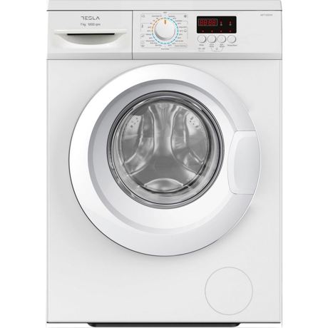 Masina de spalat rufe Tesla WF71261M, 7 kg, 1200 rpm, 23 programe, Sistem siguranta copii, Display LED, Slim, Alb