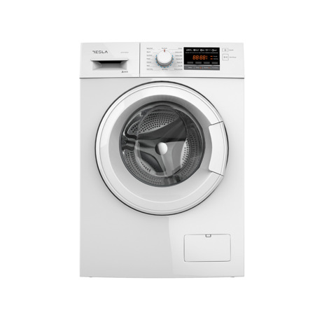 Masina de spalat rufe Tesla WF81490M, 8 kg, 1400 rpm, 16 programe, Sistem siguranță copii, Display LED, Alb