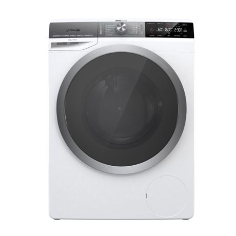 Masina de spalat rufe Gorenje WS168LNST, 10 kg, 1600 rpm, 14 programe, Afişaj LED Touch, SteamTech, Motor Inverter PowerDrive, Iluminare cuvă, Child lock, Alb