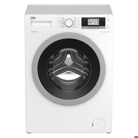 Masina de spalat rufe Beko Stain Expert WTV8734XS0, Motor Pro Smart, 8 kg, 1400 rpm, afisaj LCD, 16 programe, alb