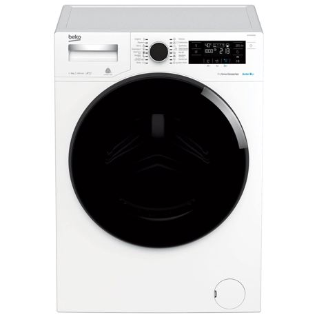 Masina de spalat rufe Beko WTV9744XDW, 9 kg, 16 programe, 1400 rpm, Optisense®, 60 cm, LCD, Alb