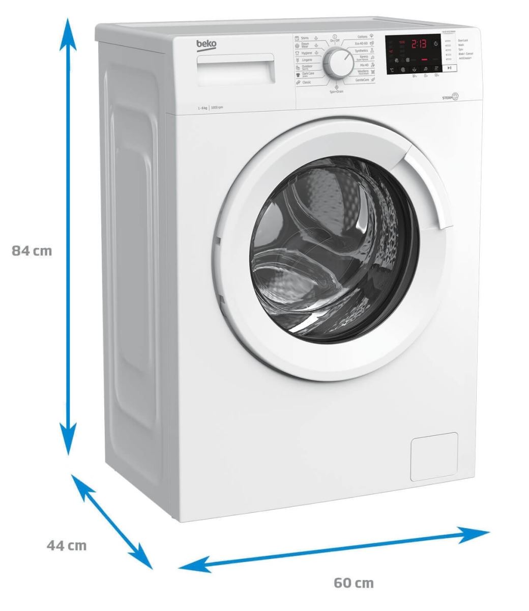 Masina de spalat rufe Beko WUE6512BWW clasa E
