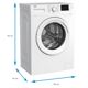 Masina de spalat rufe Beko WUE6512BWW clasa E
