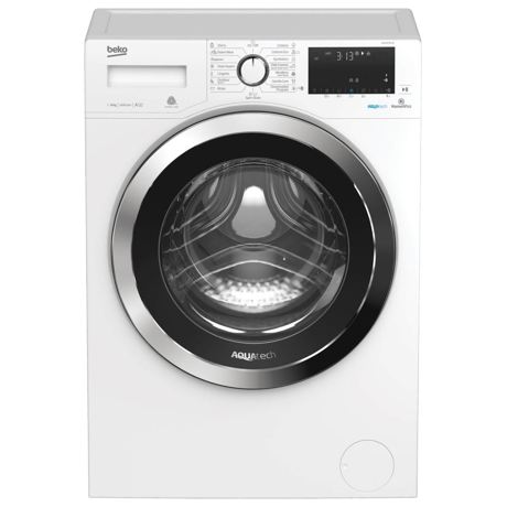 Masina de spalat rufe Beko WUE8736XN, SteamCure™, 8 kg, 1400 rpm, 15 programe, Display digital, HomeWhiz, Motor ProSmart™ Inverter, Alb
