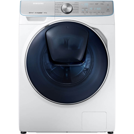 Mașină de spălat rufe Samsung QuickDrive™ WW10M86INOA, 10 kg, 1600 rpm, Display LED, AddWash, Eco Bubble, Child Lock, Iluminare interioara, Dozare automata detergent, Motor Inverter, Alb
