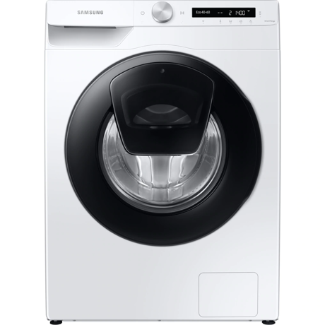 Masina de spalat rufe Samsung WW70T552DAW, 7 kg, 1200 rpm, Hygiene Steam, AddWash, AI Control, Bubble Soak, Wi-Fi, Motor Digital Inverter, Alb