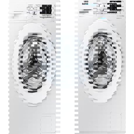 Masina de spalat rufe Samsung Eco Bubble WW80J5345MW, 8kg, 1200rpm, Display, Alb