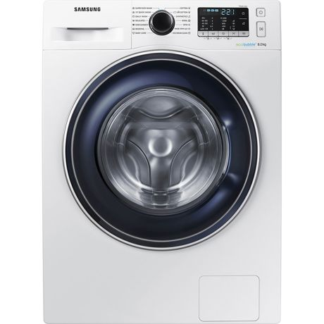 Masina de spalat rufe Samsung Eco Bubble WW80J5545FW, 8kg, 1400rpm, Display, Alb