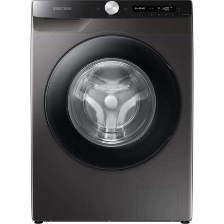 Masina de spalat rufe Samsung WW80T534DAX, 8 kg, 1400 rpm, Hygiene Steam, AI Control, Bubble Soak, WiFi, Motor Digital Inverter, Inox