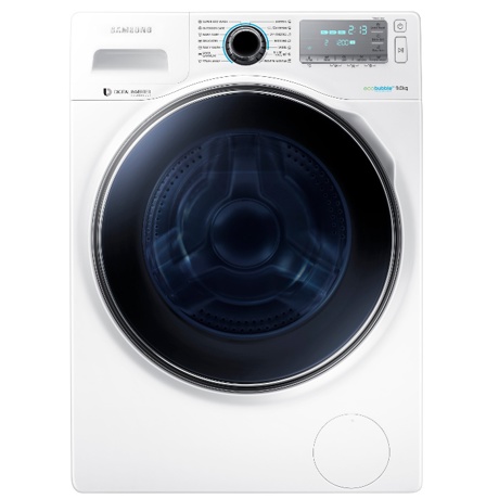 Masina de spalat rufe Samsung Crystal Blue WW90H7410EW, 9 kg, 1400 RPM, Inverter, Alb
