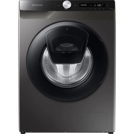 Masina de spalat rufe Samsung WW90T554DAX, 9 kg, 1400 rpm, Hygiene Steam, AddWash, AI Control, Bubble Soak, Wi-Fi, Motor Digital Inverter, Inox