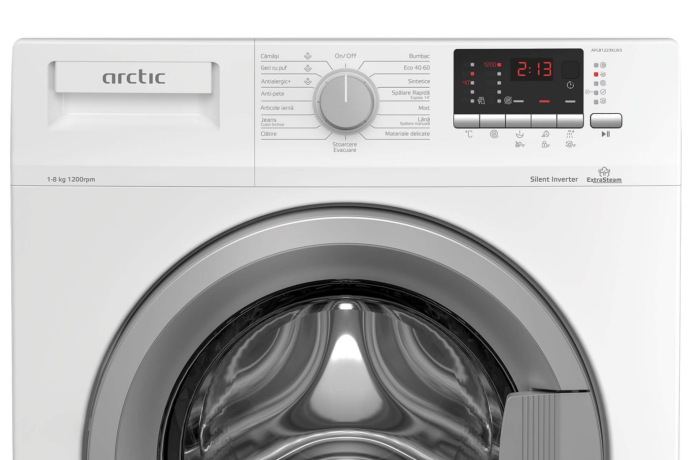 Masina de spalat rufe Arctic APL81223XLW3 clasa C