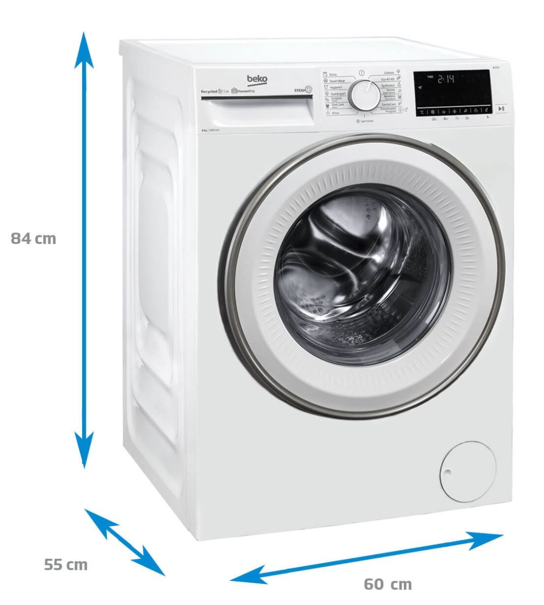 Masina de spalat rufe Beko B3WFU7843WB