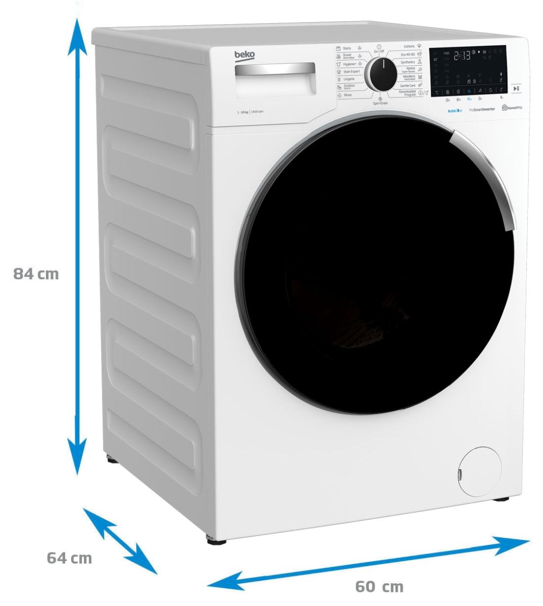 Masina de spalat rufe Beko WTV10746XDW clasa B