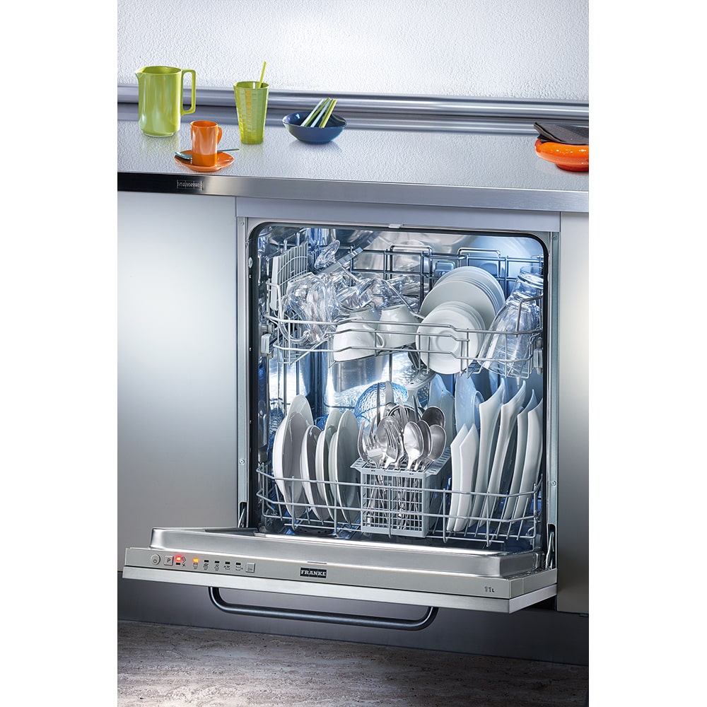 Masina de spalat vase Franke FDW 613 E5P F, Incorporabila, 13 seturi, 5 programe, Incarcare la jumatate, 60 cm, 117.0611.672