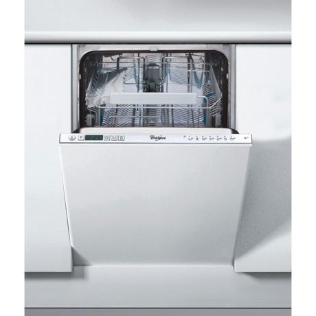 Masina de spalat vase Whirlpool 6th Sense ADG 422, Total incorporabila, 45 cm, 10 Seturi, 7 Programe, LED