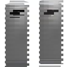 Masina de spalat vase Beko DEN59532XAD, 15 seturi, 9 programe, Display LCD, Motor ProSmart™Inverter, HomeWhiz Wifi, Inox antiamprenta