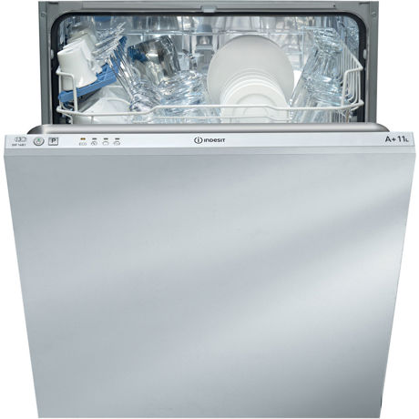 Masina de spalat vase Indesit DIF14B1EU, Total incorporabila ,13 Seturi, 4 programe, 60 cm