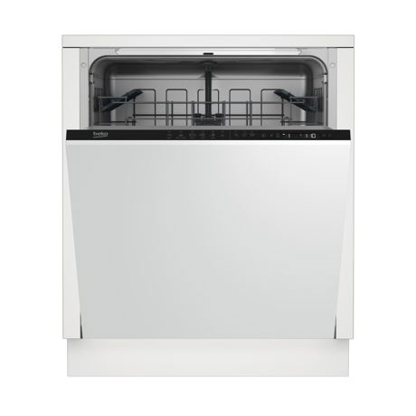 Masina de spalat vase Beko DIN26220, Total incorporabila, 12 seturi, 6 programe, LCD, 60 cm