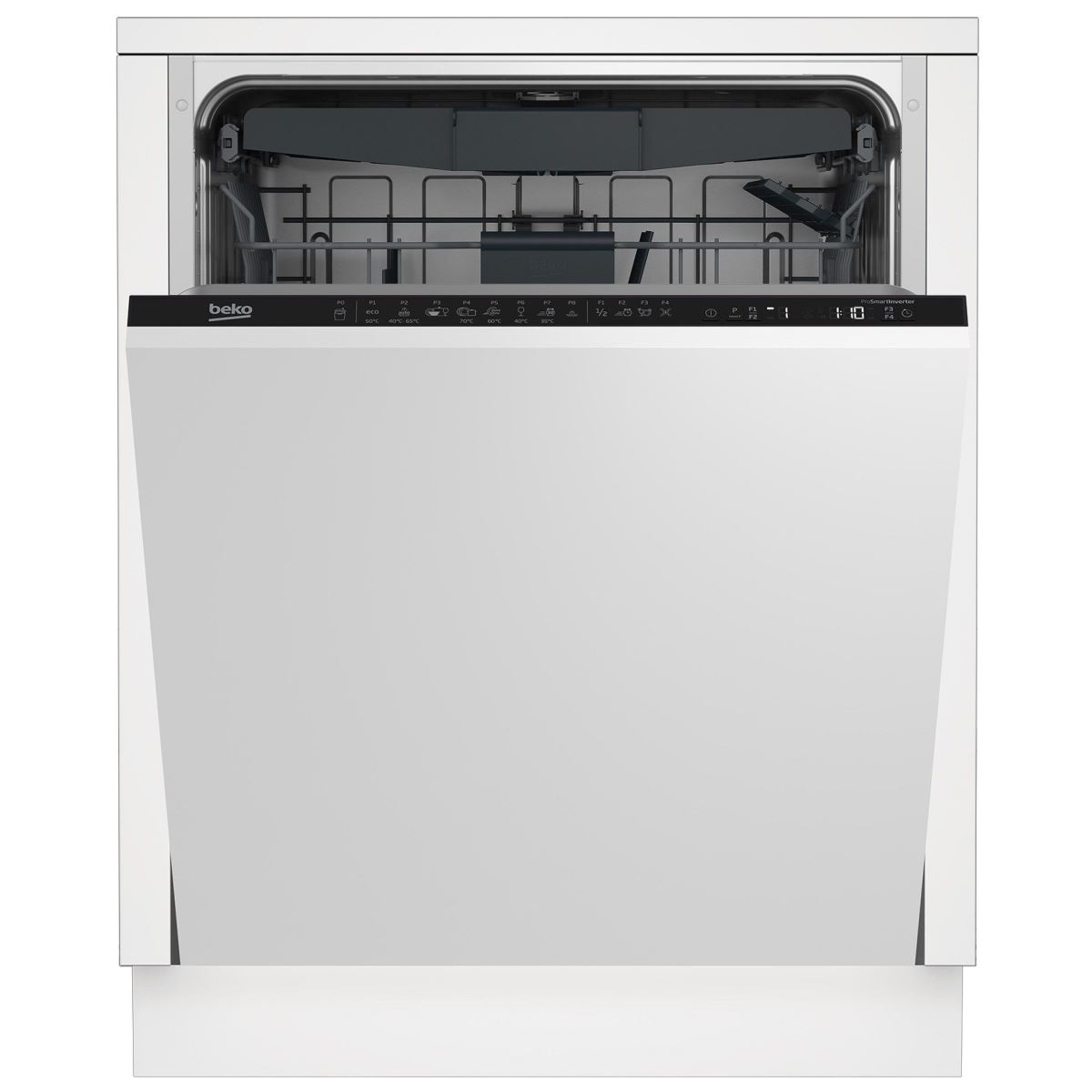 Masina de spalat vase Beko DIN28430, Total incorporabila, 14 seturi, 8 programe, 60 cm