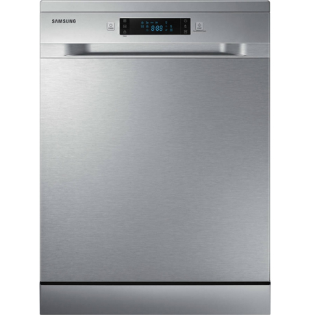 Mașină de spălat vase Samsung DW60M5050FS, Independenta, 13 seturi, 5 programe, Display LED, Incarcare pe jumatate, Child lock, Latime 60 cm, Inox