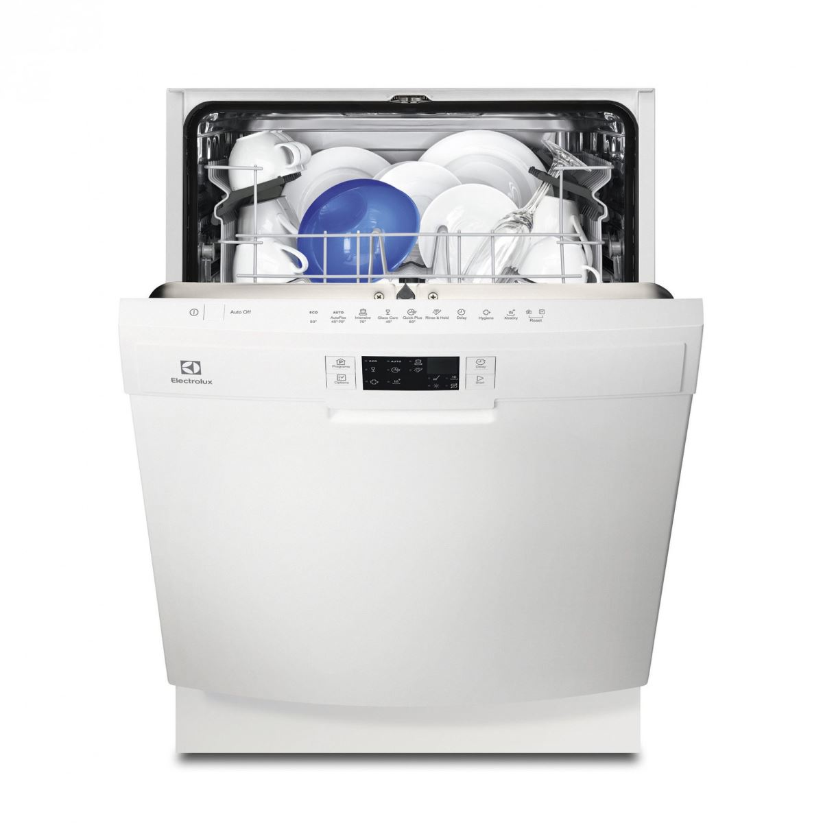 Masina de spalat vase Electrolux ESF5512LOW Independenta, 13 seturi, AirDry, 60 cm, 6 programe, Afisaj digital, Motor Inverter, Alb