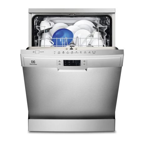 Masina de spalat vase Electrolux ESF5512LOX Independenta, 13 seturi, AirDry, 60 cm, 6 programe, Afisaj digital, Motor Inverter, Inox