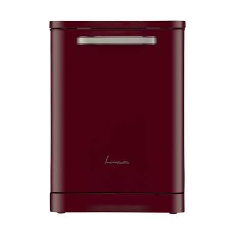 Masina de spalat vase independenta Fram FDW-VRR606BDE++, 12 seturi, 6 programe, Control electronic, Incarcare la jumatate, 60 cm, Burgundy