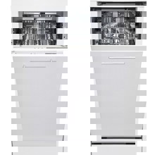 Masina de spalat vase Heinner HDW-BI4505IE++, Total incorporabila, 10 seturi, 5 programe, Control electronic, Incarcare la jumatate, 45 cm